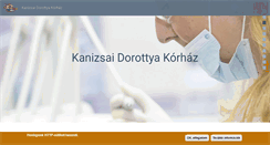 Desktop Screenshot of nkkorhaz.hu